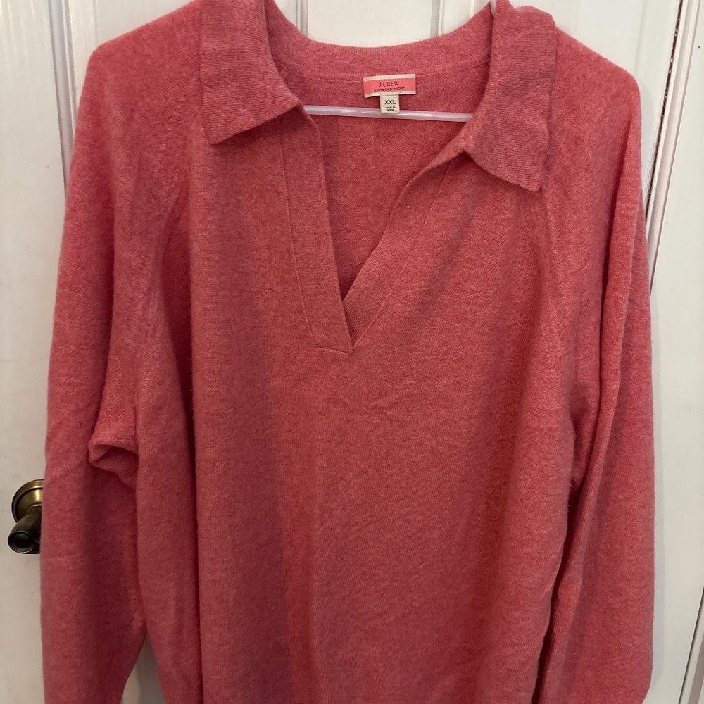 J Crew 100% cashmere sweater